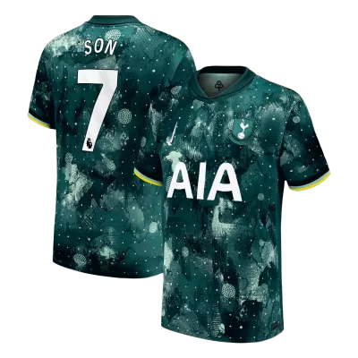 Men's SON #7 Tottenham Hotspur Third Away Soccer Jersey Shirt 2024/25 - BuyJerseyshop