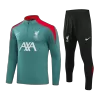 Kids's Liverpool Zipper Tracksuit Sweat Shirt Kit (Top+Trousers) 2024/25 - BuyJerseyshop