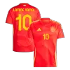 Men's LAMINE YAMAL #10 Spain Home Soccer Jersey Shirt 2024 - BuyJerseyshop