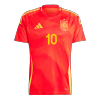 Men's LAMINE YAMAL #10 Spain Home Soccer Jersey Shirt 2024 - BuyJerseyshop