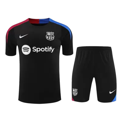 Men's Barcelona Pre-Match Soccer Training Kit 2024/25 - BuyJerseyshop