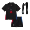 Kids Barcelona Away Soccer Jersey Whole Kit (Jersey+Shorts+Socks) 2024/25 - BuyJerseyshop