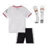 Kids Liverpool Third Away Soccer Jersey Whole Kit (Jersey+Shorts+Socks) 2024/25 - BuyJerseyshop