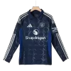 Men's Manchester United Away Long Sleeves Soccer Jersey Shirt 2024/25 - BuyJerseyshop