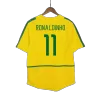 RONALDINHO #11 Brazil Retro Jerseys 2002/03 Home Soccer Jersey For Men - BuyJerseyshop