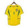 RONALDINHO #11 Brazil Retro Jerseys 2002/03 Home Soccer Jersey For Men - BuyJerseyshop