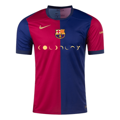 Men's Barcelona Home Soccer Jersey Shirt 2024/25-COLDPLAY - BuyJerseyshop