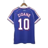 ZIDANE #10 France Retro Jerseys 1998 Home Soccer Jersey For Men - BuyJerseyshop