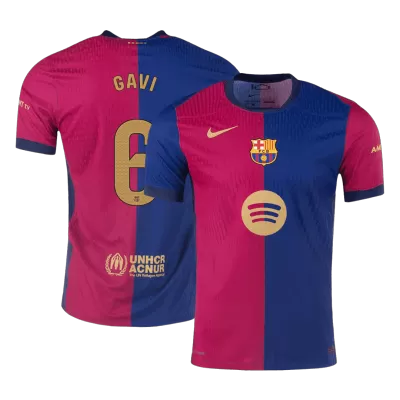 GAVI #6 Barcelona Home Player Version Jersey 2024/25 Men - BuyJerseyshop