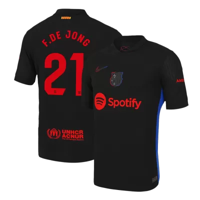 F.DE JONG #21 Barcelona Away Player Version Jersey 2024/25 Men - BuyJerseyshop