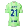 F.DE JONG #21 Barcelona Third Away Player Version Jersey 2024/25 Men - BuyJerseyshop