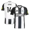 Men's ISAK #14 Newcastle Home Soccer Jersey Shirt 2024/25 - BuyJerseyshop