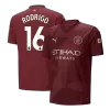 Men's RODRIGO #16 Manchester City Third Away Soccer Jersey Shirt 2024/25 - BuyJerseyshop