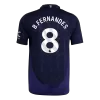 B.FERNANDES #8 Manchester United Away Player Version Jersey 2024/25 Men - BuyJerseyshop