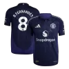 B.FERNANDES #8 Manchester United Away Player Version Jersey 2024/25 Men - BuyJerseyshop