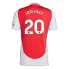 JORGINHO #20 Arsenal Home Player Version Jersey 2024/25 Men - BuyJerseyshop