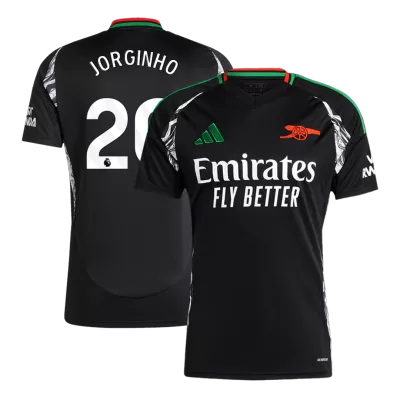 Men's JORGINHO #20 Arsenal Away Soccer Jersey Shirt 2024/25 - BuyJerseyshop