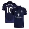 Men's RASHFORD #10 Manchester United Away Soccer Jersey Shirt 2024/25 - BuyJerseyshop