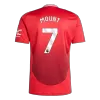 Men's MOUNT #7 Manchester United Home Soccer Jersey Shirt 2024/25 - BuyJerseyshop