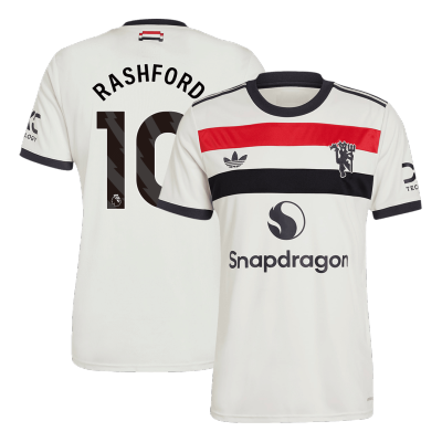 Men's RASHFORD #10 Manchester United Third Away Soccer Jersey Shirt 2024/25 - BuyJerseyshop