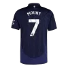 Men's MOUNT #7 Manchester United Away Soccer Jersey Shirt 2024/25 - BuyJerseyshop