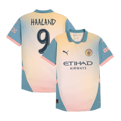 HAALAND #9 Manchester City Fourth Away Player Version Jersey 2024/25 Men - BuyJerseyshop