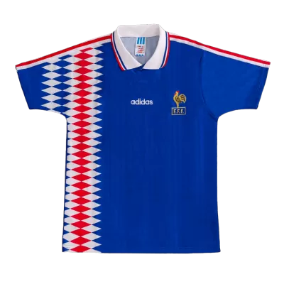 France Retro Jerseys 1994 Home Soccer Jersey For Men - BuyJerseyshop