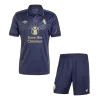 Men's Juventus Third Away Soccer Jersey Kit (Jersey+Shorts) 2024/25-Save The Children Sponsor - BuyJerseyshop