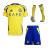 Men's Al Nassr Home Soccer Jersey Kit (Jersey+Shorts+Socks) 2024/25 - BuyJerseyshop