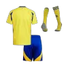 Kids Al Nassr Home Soccer Jersey Whole Kit (Jersey+Shorts+Socks) 2024/25 - BuyJerseyshop