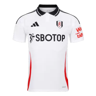 Men's Fulham Home Soccer Jersey Shirt 2024/25 - BuyJerseyshop