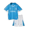 Kids Napoli Home Soccer Jersey Kit (Jersey+Shorts) 2024/25 - BuyJerseyshop