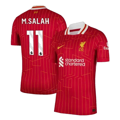 M.SALAH #11 Liverpool Home Player Version Jersey 2024/25 Men - BuyJerseyshop