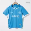 Kids Napoli Home Soccer Jersey Kit (Jersey+Shorts) 2024/25 - BuyJerseyshop