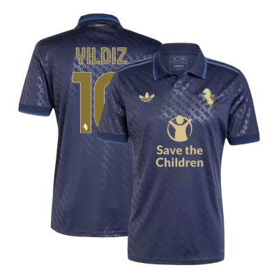 Men's YILDIZ #10 Juventus Third Away Soccer Jersey Shirt 2024/25-Save The Children Sponsor - BuyJerseyshop