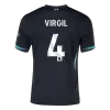 Men's VIRGIL #4 Liverpool Away Soccer Jersey Shirt 2024/25 - BuyJerseyshop