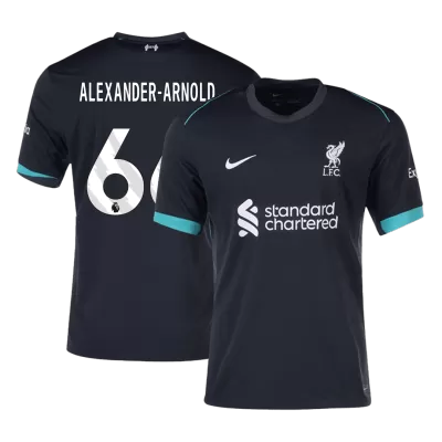 Men's ALEXANDER-ARNOLD #66 Liverpool Away Soccer Jersey Shirt 2024/25 - BuyJerseyshop