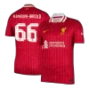 Men's ALEXANDER-ARNOLD #66 Liverpool Home UCL Soccer Jersey Shirt 2024/25 - BuyJerseyshop