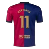 Men's RAPHINHA #11 Barcelona Home Soccer Jersey Shirt 2024/25-Spotify Logo Without Text - BuyJerseyshop