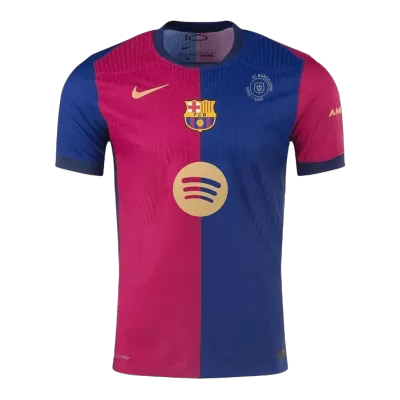 Authentic Barcelona Home Soccer Jersey 2024/25 Red&Blue - 125th Anniversary(Spotify Logo Without Text) - BuyJerseyshop