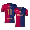 Men's RAPHINHA #11 Barcelona Home Soccer Jersey Shirt 2024/25 - BuyJerseyshop