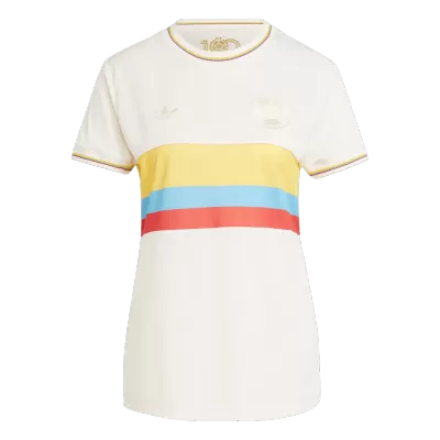 Women's Colombia Soccer Jersey Shirt 2024-100th Anniversary - BuyJerseyshop