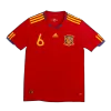 A. INIESTA #6 Spain Retro Jerseys 2010 Home Soccer Jersey For Men - BuyJerseyshop