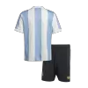 Kids Argentina Soccer Jersey Kit (Jersey+Shorts) 2024-50th Anniversary - BuyJerseyshop