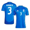 Men's DIMARCO #3 Italy Home Soccer Jersey Shirt 2024 - BuyJerseyshop