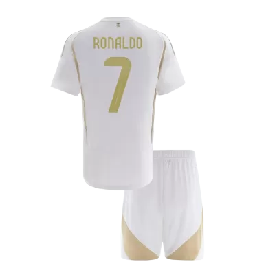 Kids RONALDO #7 Al Nassr Third Away Soccer Jersey Kit (Jersey+Shorts) 2024/25 - BuyJerseyshop