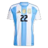 Men's L.MARTÍNEZ #22 Argentina Home Soccer Jersey Shirt 2024 - BuyJerseyshop