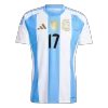 GARNACHO #17 Argentina Home Soccer Jersey 2024 - BuyJerseyshop