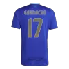 GARNACHO #17 Argentina Away Soccer Jersey 2024 - BuyJerseyshop