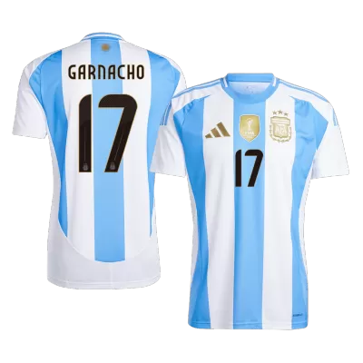 GARNACHO #17 Argentina Home Soccer Jersey 2024 - BuyJerseyshop